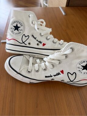 Converse Chuck Taylor All Star "Made With Love" High-Top Sneakers